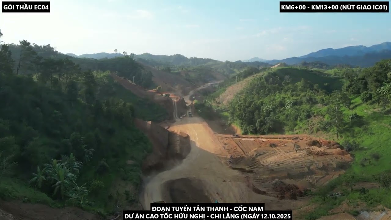 Gói thầu EC04 - Dự án cao tốc Hữu Nghị -  Chi Lăng (ngày 12.10.2025)