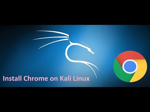 How to install google chrome in kali linux 2017.1