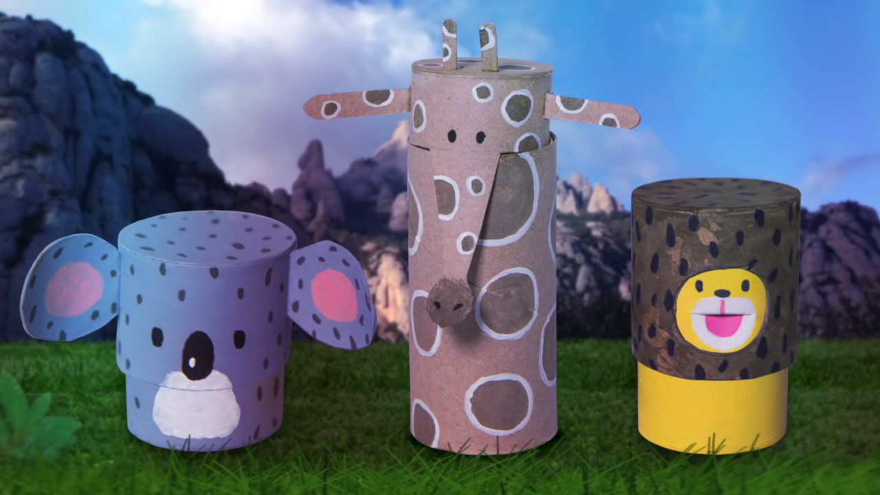 Learn to Make Cute Animal Toys - Koala, Lion & Giraffe | DIY Craft