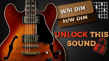 MASTER The Symmetrical Diminished Scale (Whole Half & Half Whole)
