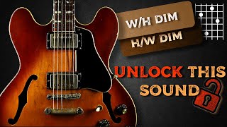 MASTER The Symmetrical Diminished Scale (Whole Half &amp; Half Whole)