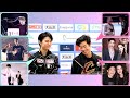 Yuzuru nathan funny  cute quad battle vs russian ladies skater sasha anna alina alena mao