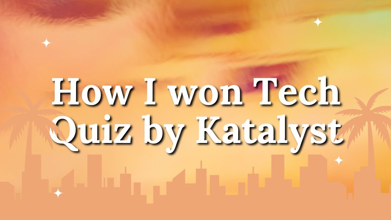 Tips for TechTalk of Techfest of Katalyst.