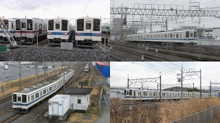 【2+2で廃車回送！館林まで最後の客扱い】東武8000系8500型8562F+8565F 東武鉄道公式ファンクラブ団体専用列車・廃車回送【4K】