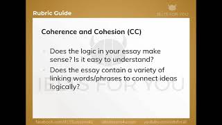 IELTS Writing Course 1.1 - Task 2 Rubric Guide IELTS Writing Course 1.1 - Task 2 Rubric Guide