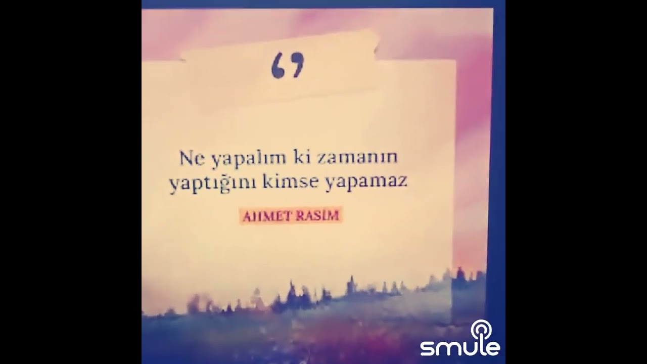 Gönlümün bir hali var ki gam değil kasvet değil