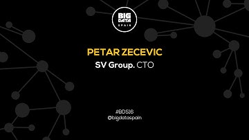 Interview to  Petar Zecevic at Big data Spain 2016