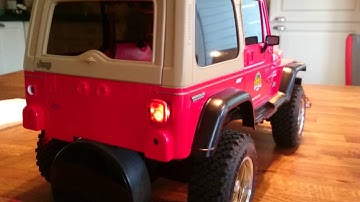 Hobbyking led systeem. Tamiya jeep wrangler, mst cmx.