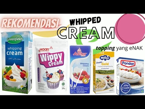 Video 10 Rekomendasi Terbaik 2022 Whipped Cream Paling Enak - youtube