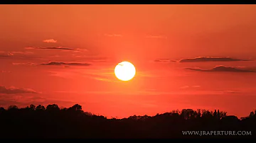Barcombe Sunset - 4K Stock Time-Lapse Footage