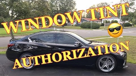 HOW TO GET WINDOW TINT AUTHORIZATION IN NEW JERSEY - Window Tint Exemption, Legal Window Tint