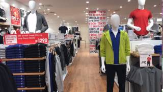 Am i excited or not? me inside the first uniqlo store in davao