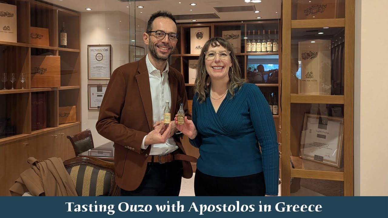 My Tiny Bottles: Tasting Ouzo in Greece - History in Grandma's