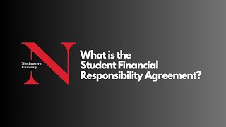 What is the Student Financial Responsibility Agreement (SFRA)?