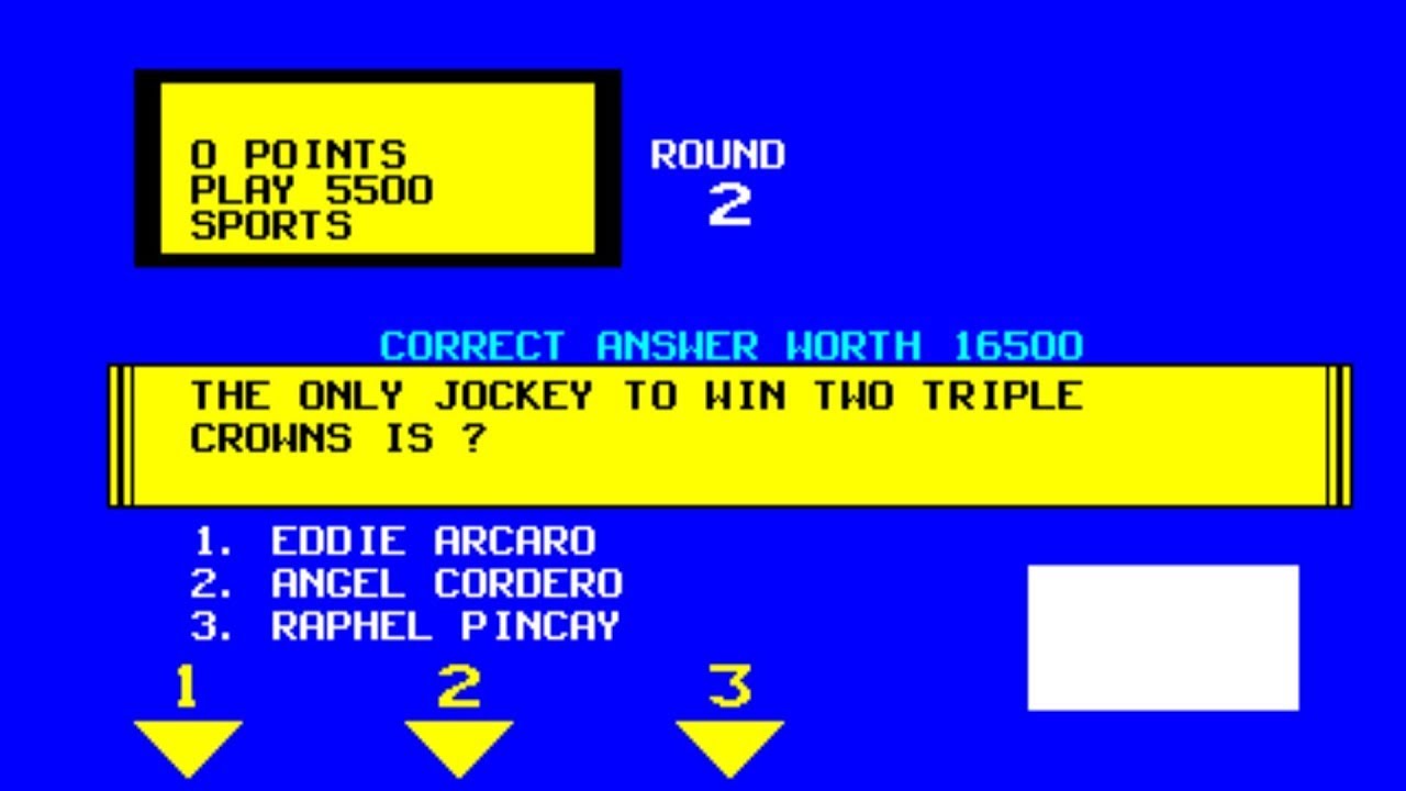 Trivia [Arcade Longplay] (1984) Greyhound Electronics {Questions Series ...