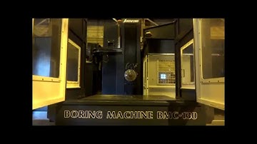 JOHNFORD BMC-130 CNC HORIZONTAL BORING MILL