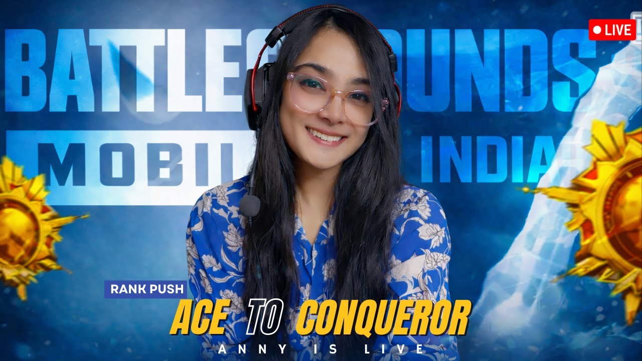 🔴ACE MASTER PROMOTIONAL MATCHES🔥RANK PUSH TO TOP 100🔥BGMI LIVE 😎