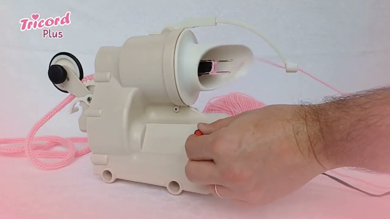 Máquina de Tricotin Elétrica TRICORD - A Revolução no Artesanato