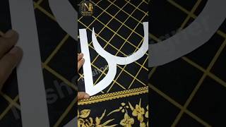 Neck Design | How To Cut Neck Design Easily For Beginners | Neck Cutting | #shortsfeed #ytshorts #yt
