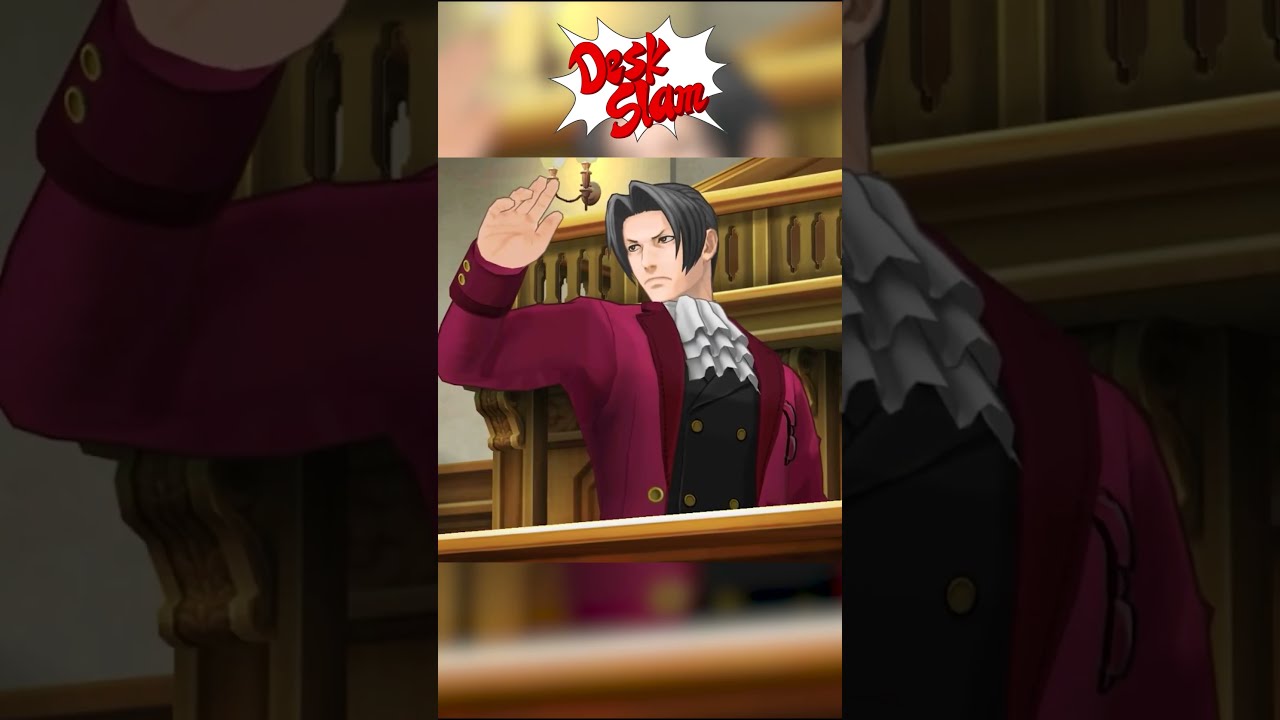 Ranking Ace Attorney Desk Slams Pt 2 Aceattorney Shorts