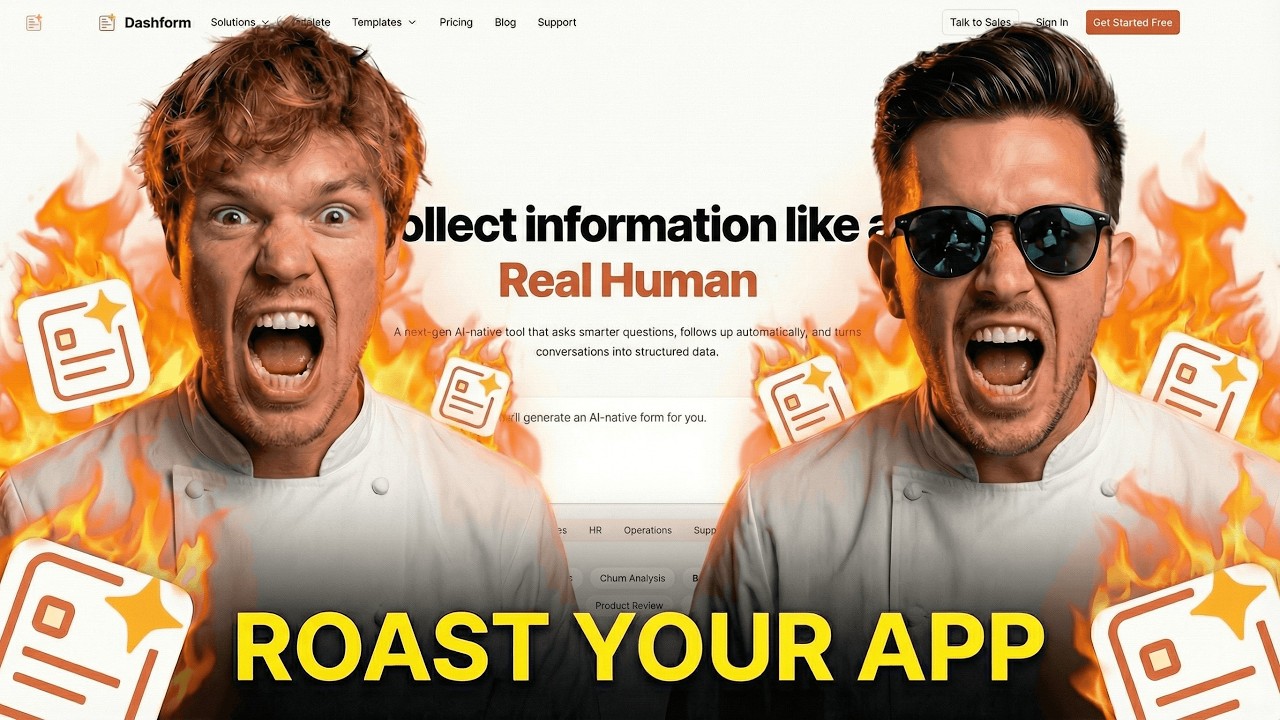 Roast Your App Season 1 - Ep. 4 | Dashform Just Killed Google Forms?