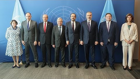 Κυπριακό: Χωρίς εξελίξεις αλλά και χωρίς αδιέξοδο η άτυπη πενταμερής-Νέα ραντεβού για το φθινόπωρο