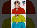 Easy Colour change in photoshop 🪄 #shorts #malayalam