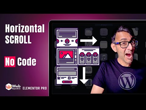 Horizontal Scroll Flow Elementor Wordpress Tutorial - No Code 