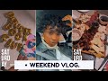 chill saturday vlog: hair update, brunch &amp; book club- the vanishing half!