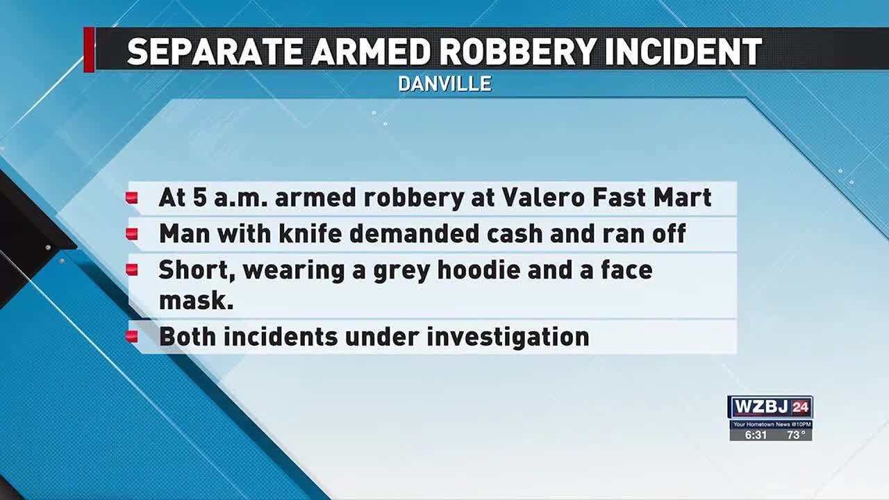 Danville Police in Search of Man Involved in Gas Station Robbery - YouTube