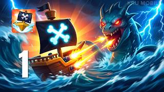 Pirate Boom : Idle Puzzle RPG - Gameplay Walkthrough Part 1 - Level 1 ~ 4 (Android, IOS)
