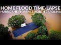 TIME-LAPSE HOME FLOOD [HURRICANE FLORENCE] NORTH CAROLINA