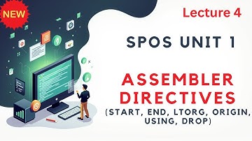 assembler directive | assembler directives in system programming