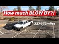 5.9 CUMMINS 327,000 MILES BLOW BY TEST and what has failed on the truck