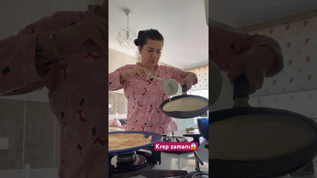 Krep zamanı #shortvideo #yemektarifleri #vlog #yemek #food #tavsiye #tarif #krep #kahvaltı