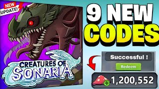 ⚠️NOVEMBER UPDATE!💥[NEW CODES]⚠️ CREATURES OF SONARIA CODES 2025 - ROBLOX CREATURES OF SONARIA CODES