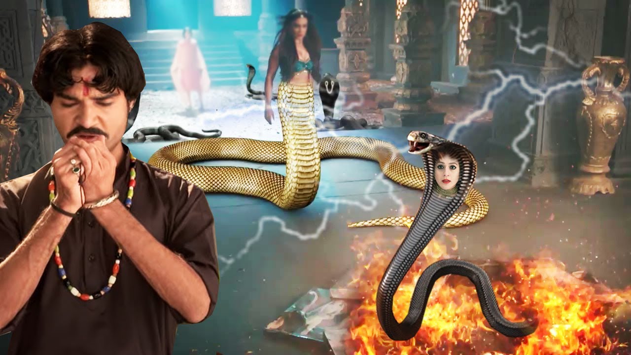 जब तांत्रिक सपेरे बाबा ने इच्छाधारी नागिन की पूँछ पे लगाई आग @kivitv616