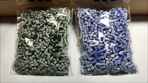 Thermochromic masterbatch – Colour changing effect demonstration