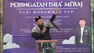 HIKMAH ISRA MIRAJ - UST. MUHAMMAD YUSUF || MASJID NURUL HUDA SEBATIK