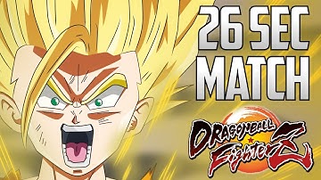 DBFZ ▰ The Fastest Dragon Ball FighterZ Match You Will Ever See!