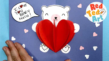 Heart Card Pop Up Card