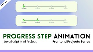 Ecommerce Website Like Progress Step in JavaScript | JavaScript Mini Project Wealth