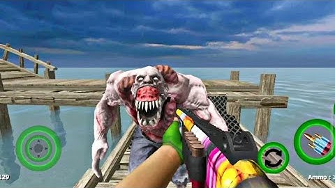 Zombie Evil Horror 4 - Shadow Target Zombie Shooting GamePlay. #1