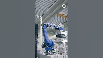 Palletizing robots move 100 tons of larvae per day  | Future food production