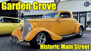 Classic Car Show Historic Main Street (May/03/2024)  Garden Grove, California