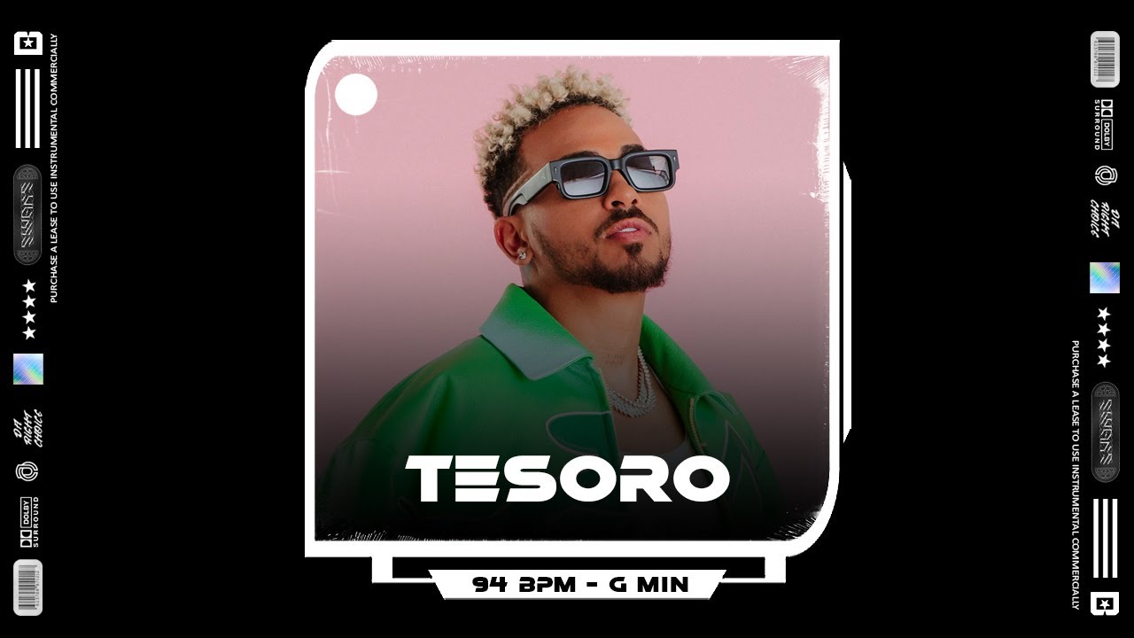 💎 OZUNA Reggaeton Instrumental "TESORO" |  Pista Reggaeton 2023 💎