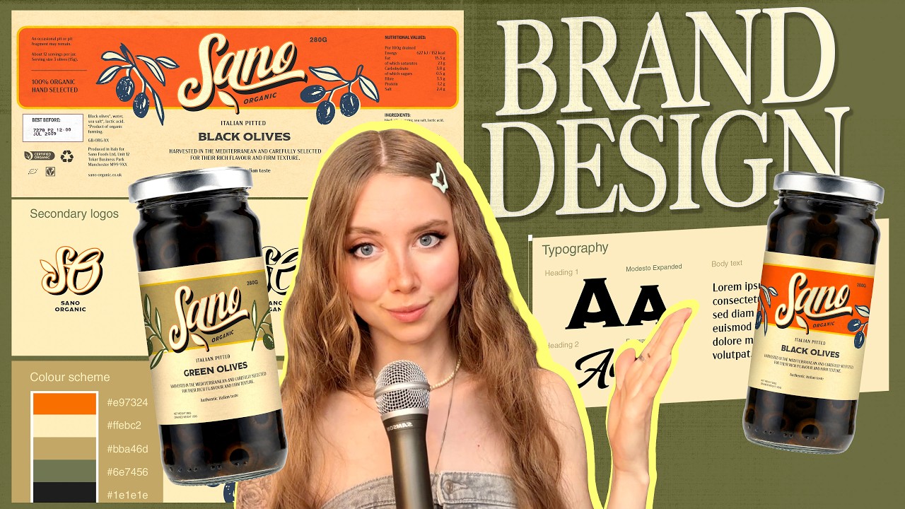 Designing a Brand Identity For a Food Brand: From Start to Finish