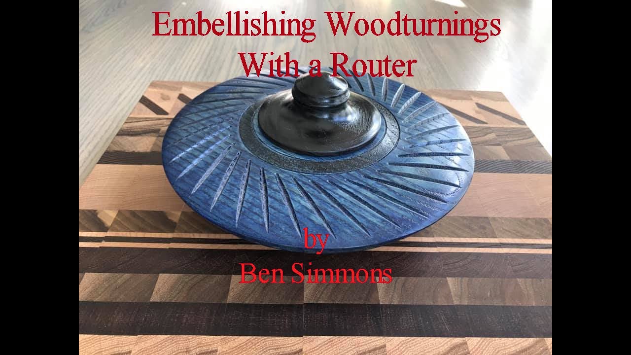 Декоративная обработка древесины на фрезерном станке от Бена Симмонса.