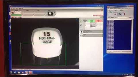 Microscan Identifies Cosmetics with Barcode and Optical Character Recognition (OCR)