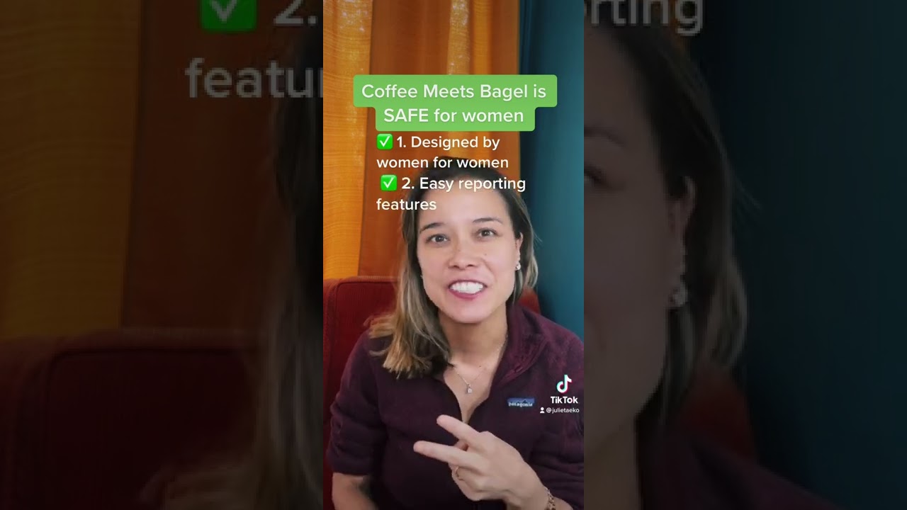 Online dating is not always safe for women but coffee meets bagel offers safety & security! 